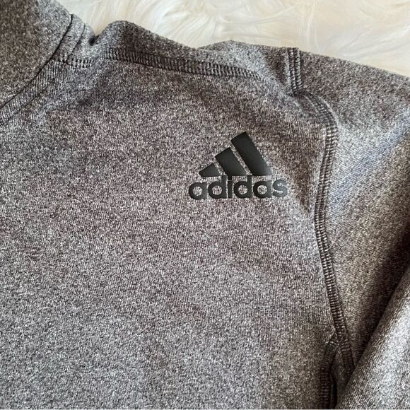 Women’s Gray Adidas Ultimate Hoodie Size Large - Picture 2 of 4